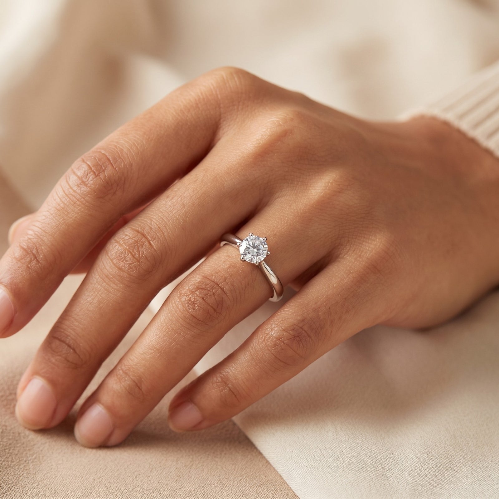 Classic Solitaire Ring