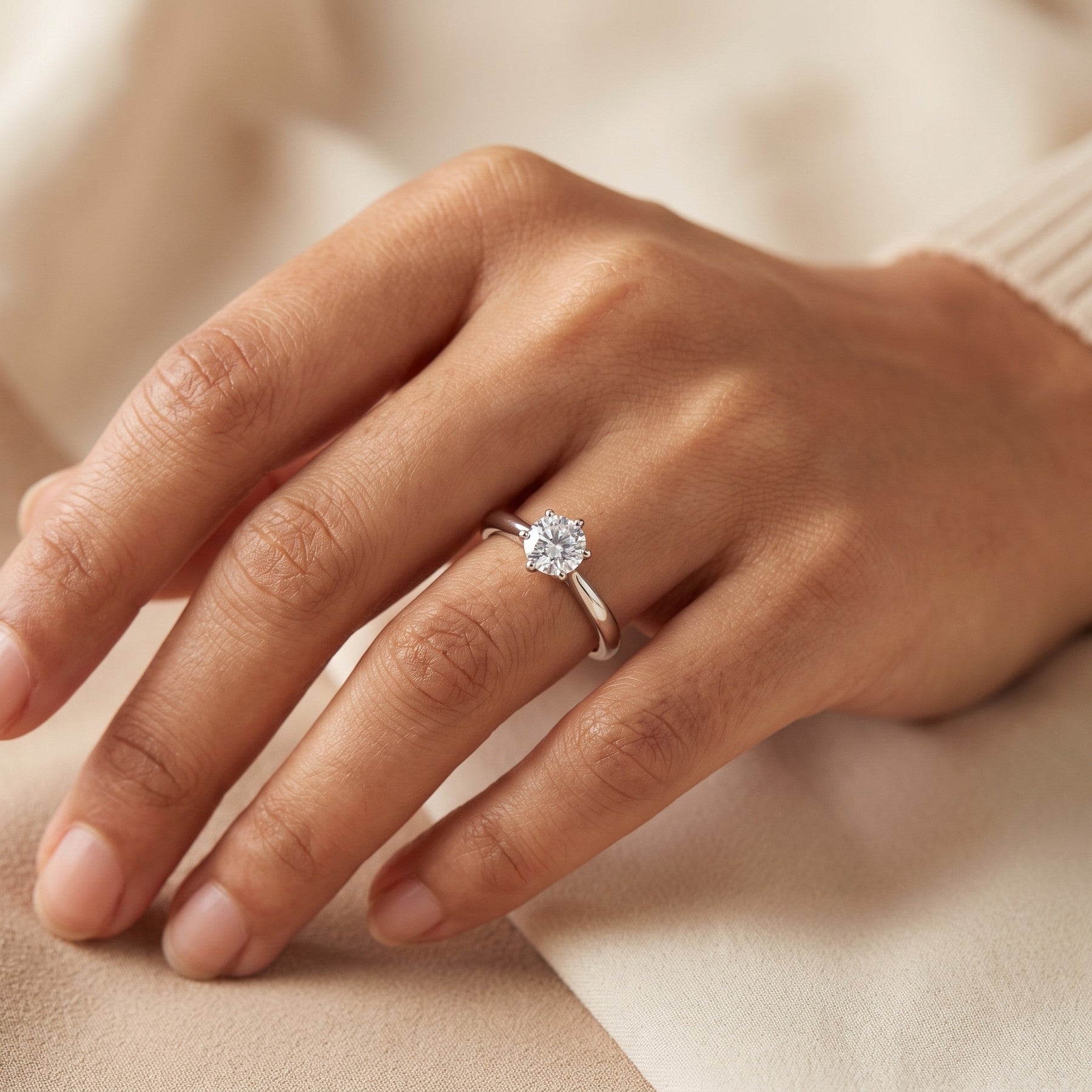 Classic Solitaire Ring